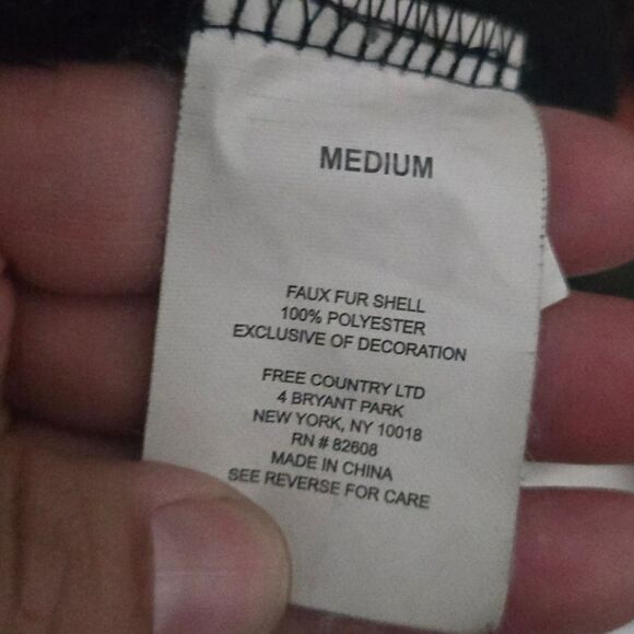 Free Country Women's Black Jacket - Picture 8 of 9